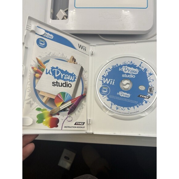Nintendo Wii uDraw Studio CIB and uDraw Game. Tablet Bundle, Tested. - Picture 5 of 6